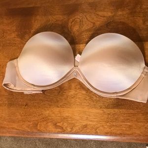 Strapless bra